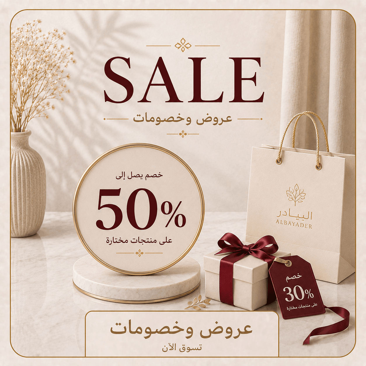 العروض والخصومات