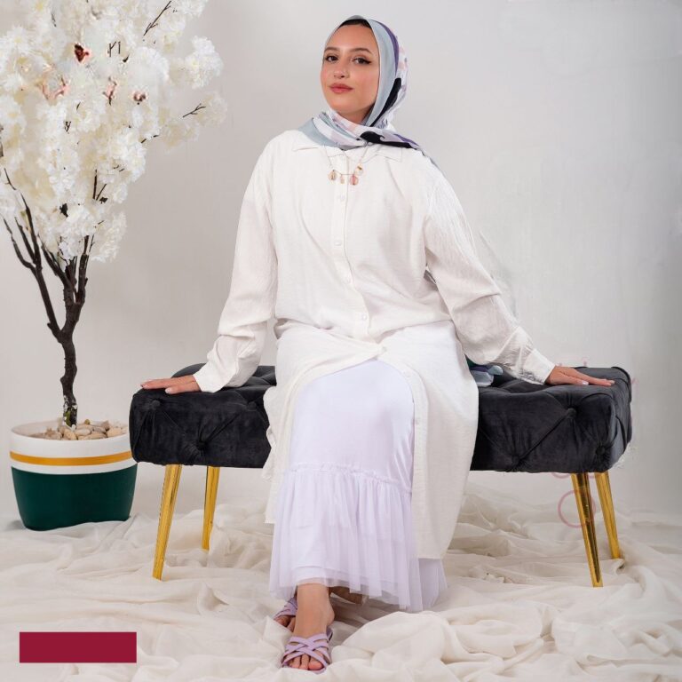 تطويلة فستان أبيض | Dress Extension