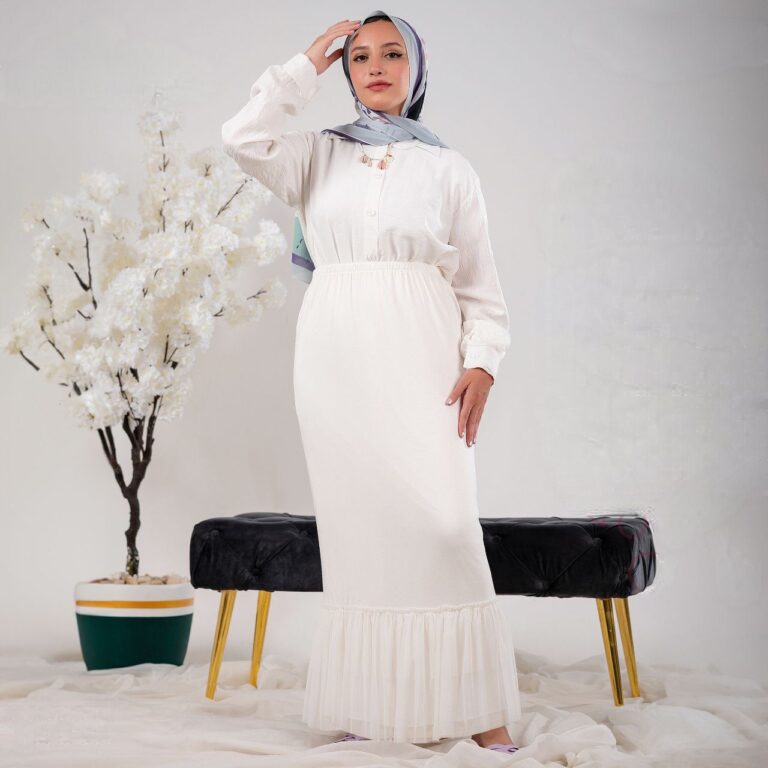 تطويلة فستان أوفوايت | Dress Extension