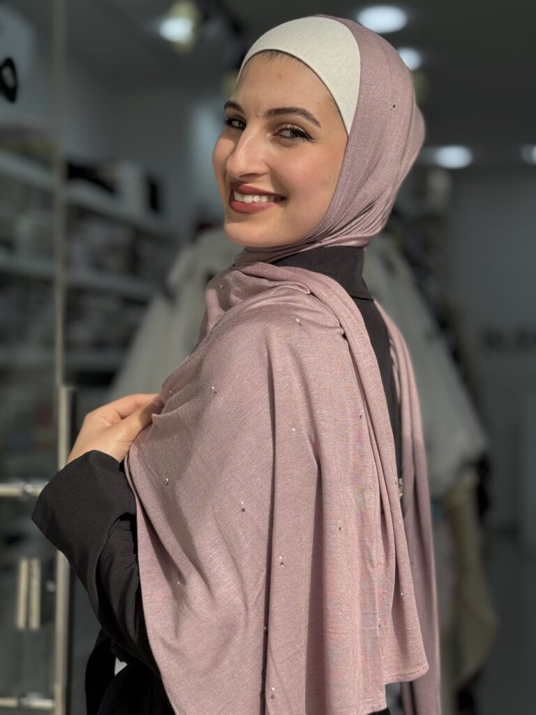 قطن كويتي مع زركون ولولو