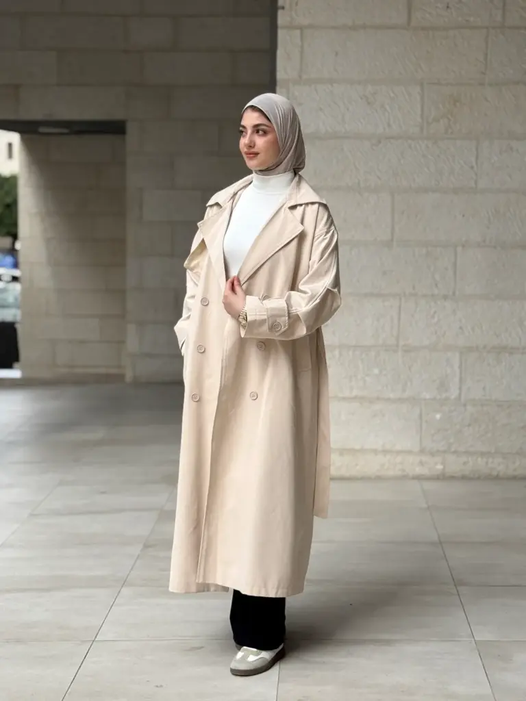 ترانشكوت بيج فاتح 130سم | Over Size