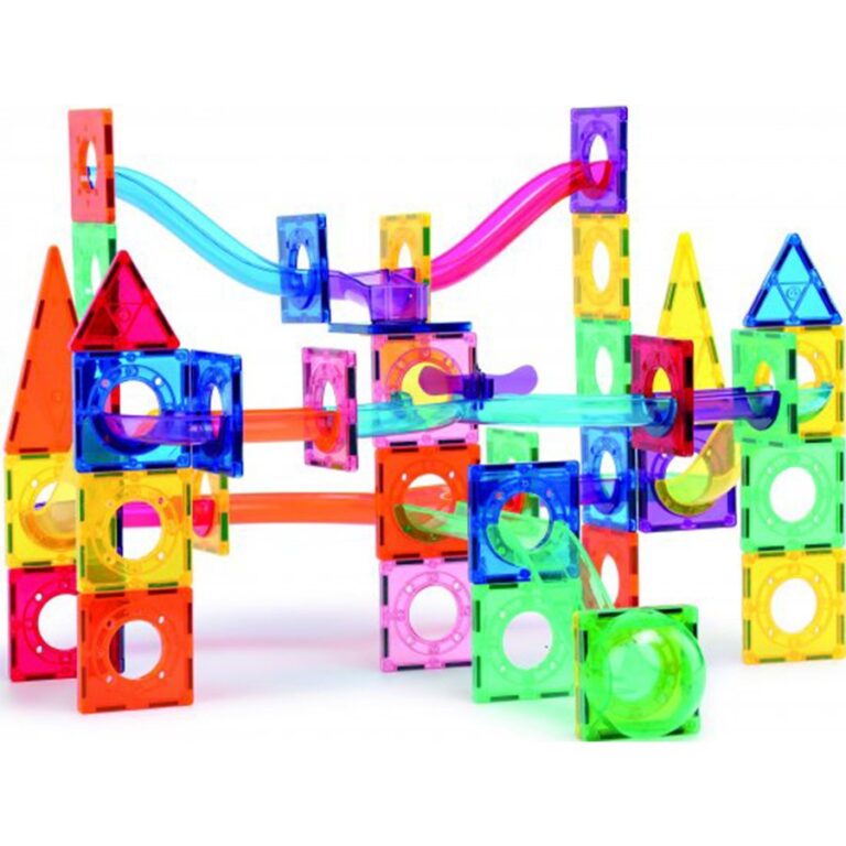 Playmager blocks happy play track ليجو مغناطيسي 160 قطعة
