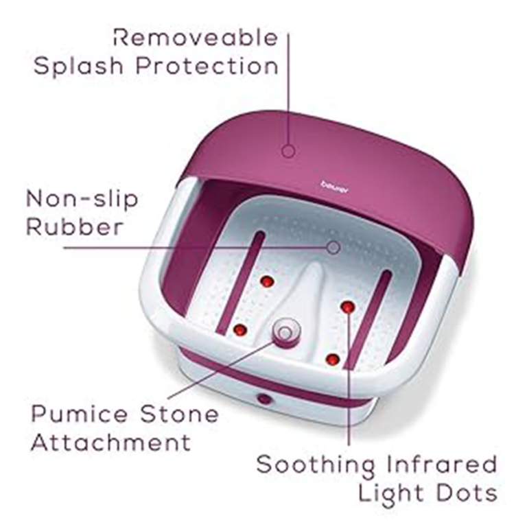 Beurer FB30 Foldable Foot Spa جهاز تدليك القدم القابل للطي Beurer FB30