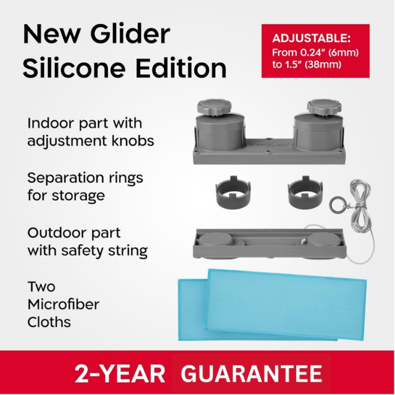 Tyroler Glider R-3 AFC Magnetic Window Cleaner – Double-Sided Glass Cleaning Tool منظف النوافذ المغناطيسي ثنائي الوجه من تايرولر