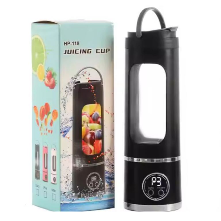 Portable USB Rechargeable Blender 450ml خلاط عصائر محمول لاسلكي USB سعة 450 مل