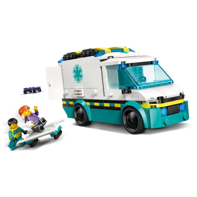 LEGO City Emergency Ambulance (60451) سيارة إسعاف الطوارئ – ليجو سيتي