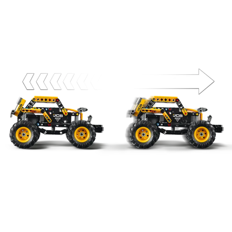 LEGO Technic Monster Jam JCB Digatron Pull-Back (42199) ليجو تكنيك مونستر جام – شاحنة بنظام السحب الخلفي