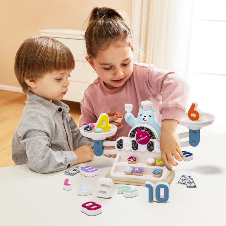 Topbright Yummy Bear Balance Scale – Math Learning Toy ميزان الدب لتعلم الحساب – لعبة تعليم الأرقام للأطفال