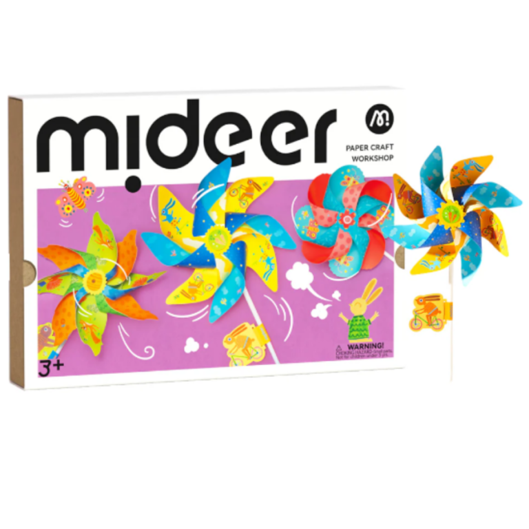Mideer Paper Craft Workshop – Windmill Kingdom MD2307 مجموعة الحرف الورقية – مملكة الطواحين الهوائية