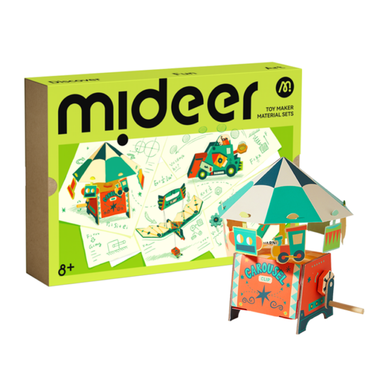 Mideer Toy Maker Material Sets – Mechanics Set MD4318 مجموعة صنع الألعاب الميكانيكية التعليمية للأطفال