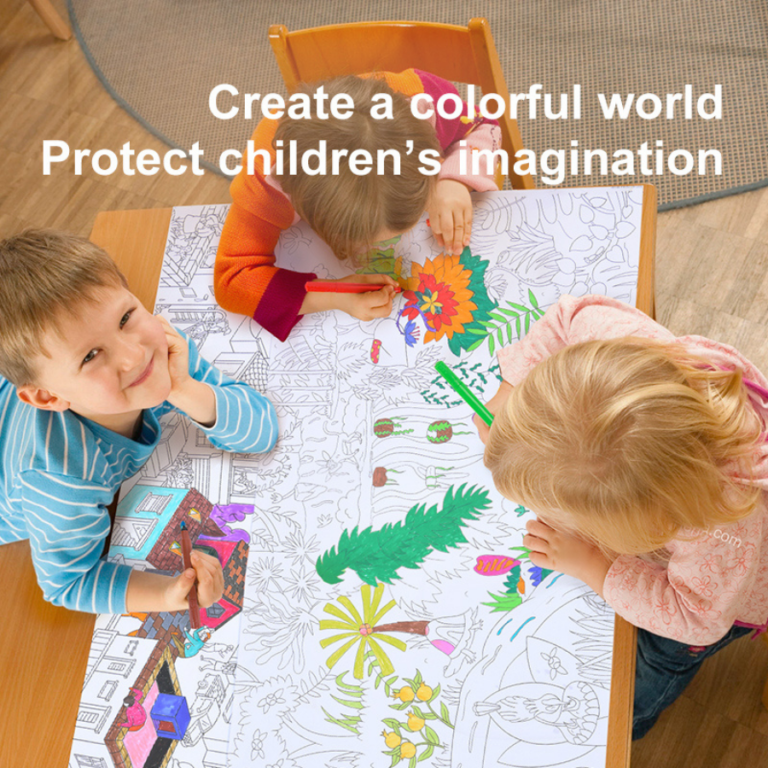 mideer Giant Colouring Roll – Jungle MD4089 رول تلوين عملاق للأطفال بطول 10 أمتار - الغابة
