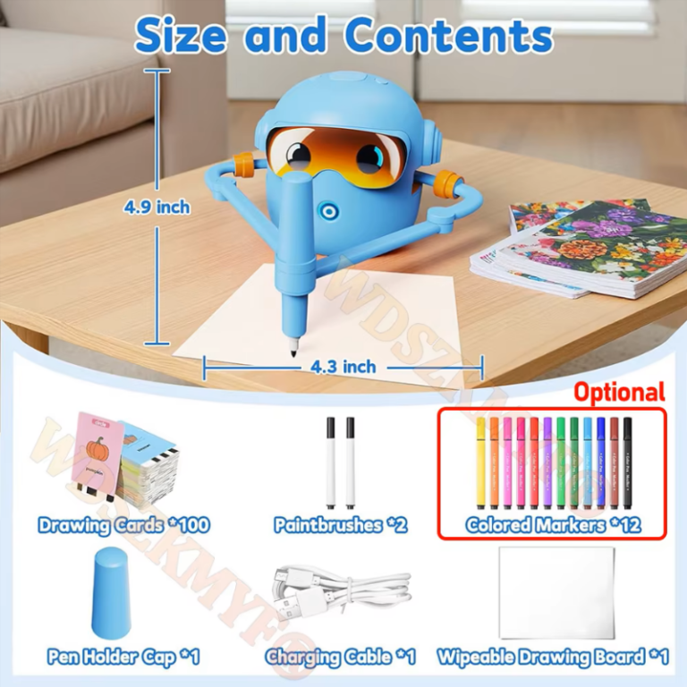 Kids Drawing Robot – Automatic Drawing Machine روبوت الرسم الذكي للأطفال – آلة رسم تعليمية