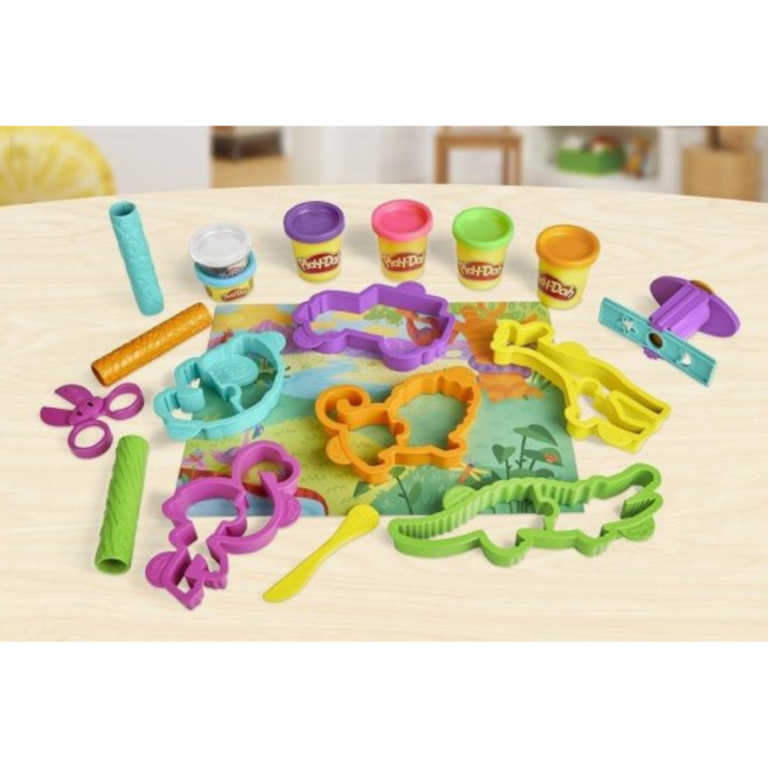 Play-Doh Wild Animals Tool Set بلاي دو مجموعة الحيوانات البرية
