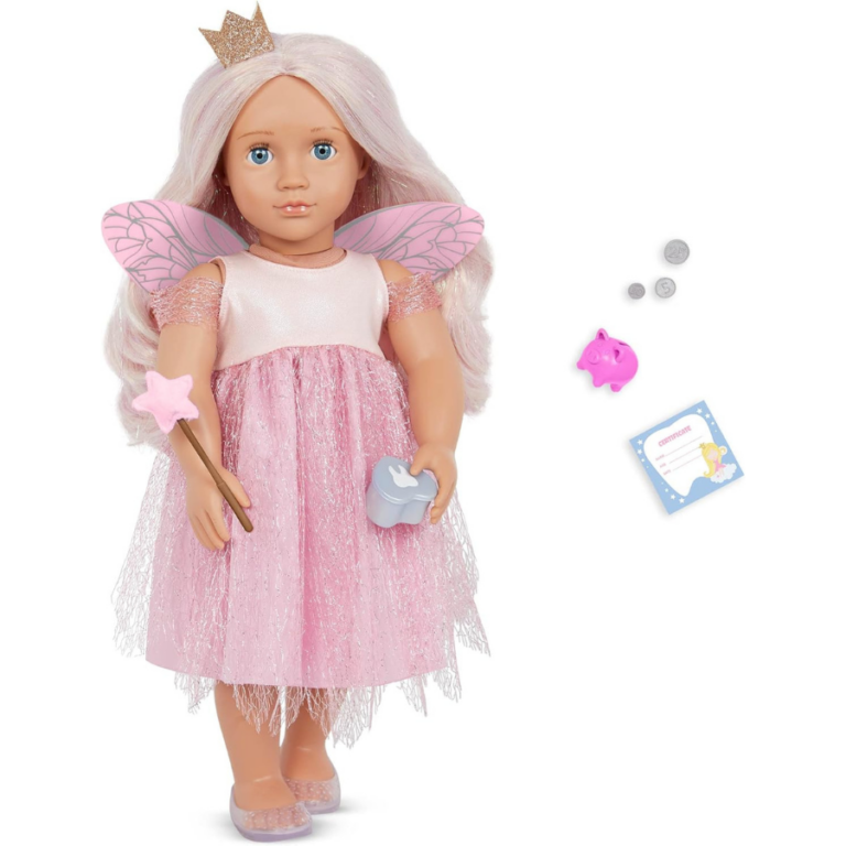 Our Generation Twinkle Tooth Fairy Doll – 46cm دمية جنية الأسنان توينكل