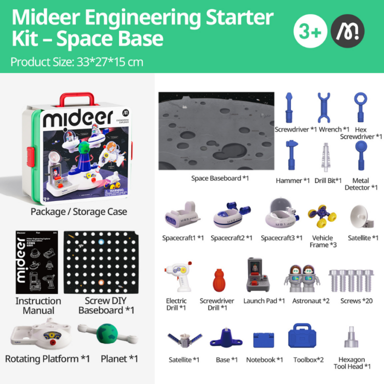 Mideer Assembly Engineer – Dream Space Station MD1574 ميدير – مهندس التركيب: محطة الفضاء الحالمة