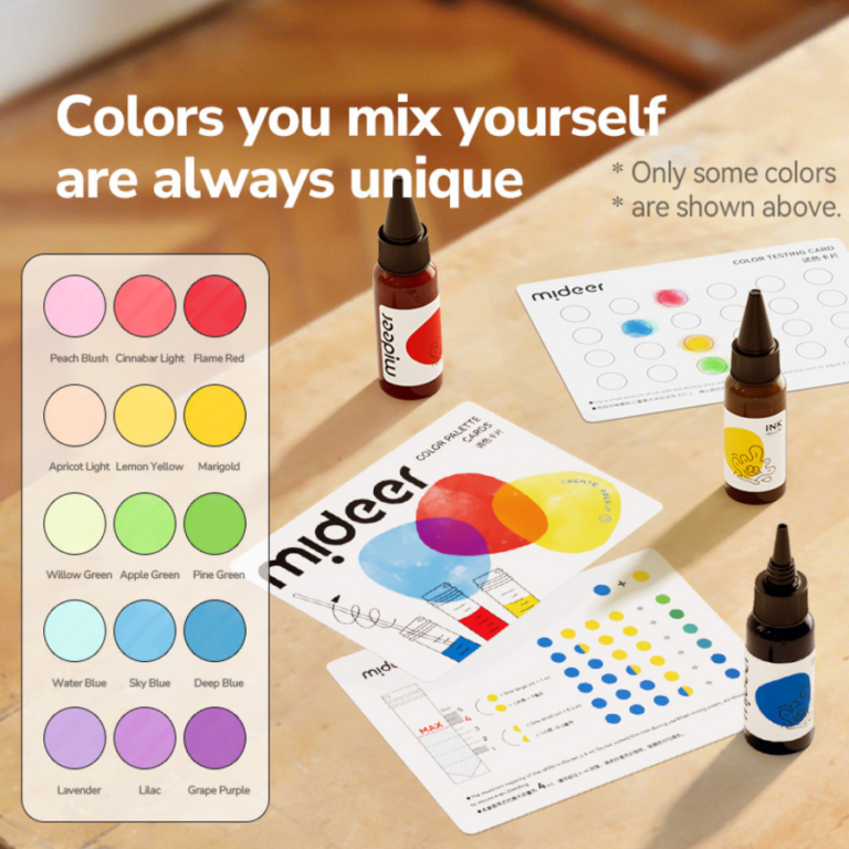 Mideer DIY Marker-Making Science Lab – 20 Custom Markers MD1710 ميدير – مختبر صناعة أقلام التلوين بنفسك – 20 قلم