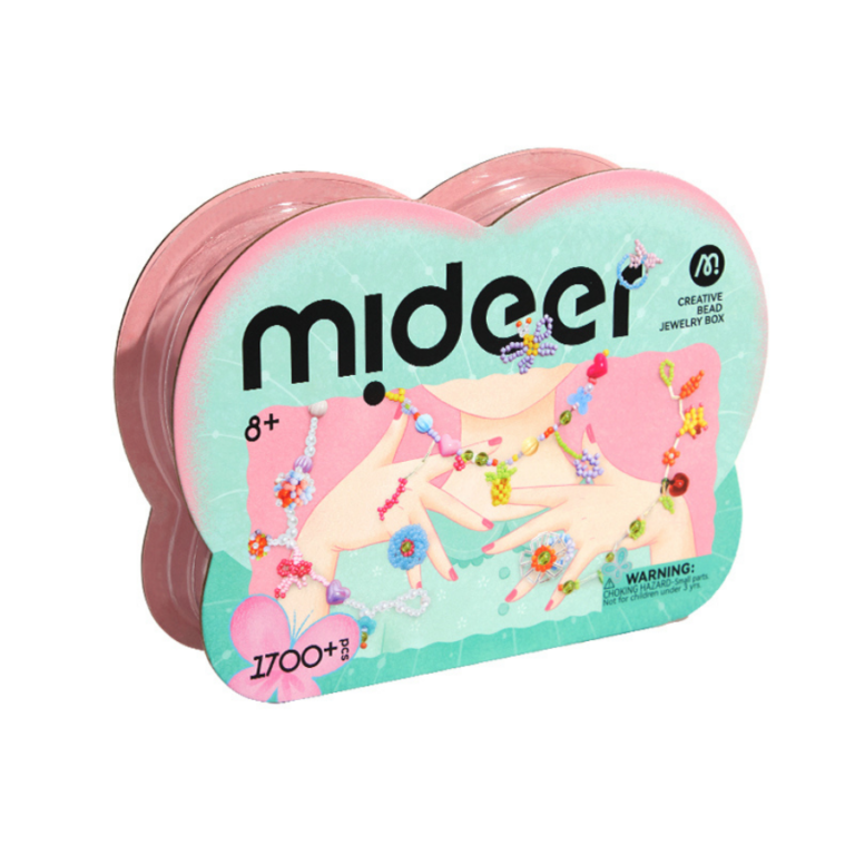 Mideer Creative Bead Jewelry Box – DIY Bracelet & Necklace Kit MD1708 ميدير – صندوق صناعة الإكسسوارات بالخرز