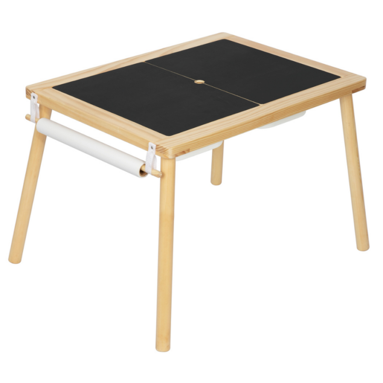 Wooden Game Table with Storage & Paper Holder – BCTJ721 طاولة ألعاب خشبية متعددة الاستخدامات مع مساحة تخزين وحامل ورق