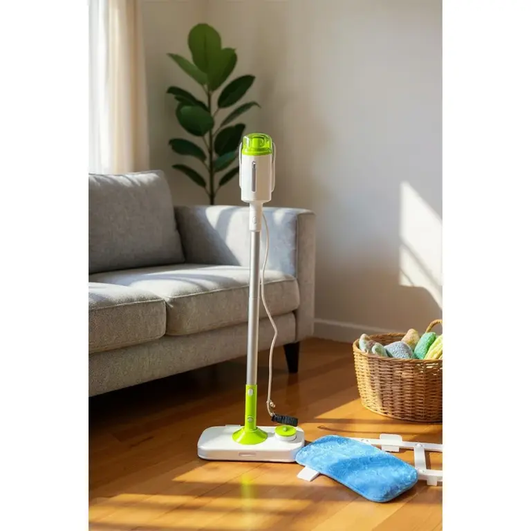 Crest Pure Cleaner CR-5282 – 2-in-1 Steam Mop & Steam Cleaner ممسحة بخار 2 في 1 من كريست