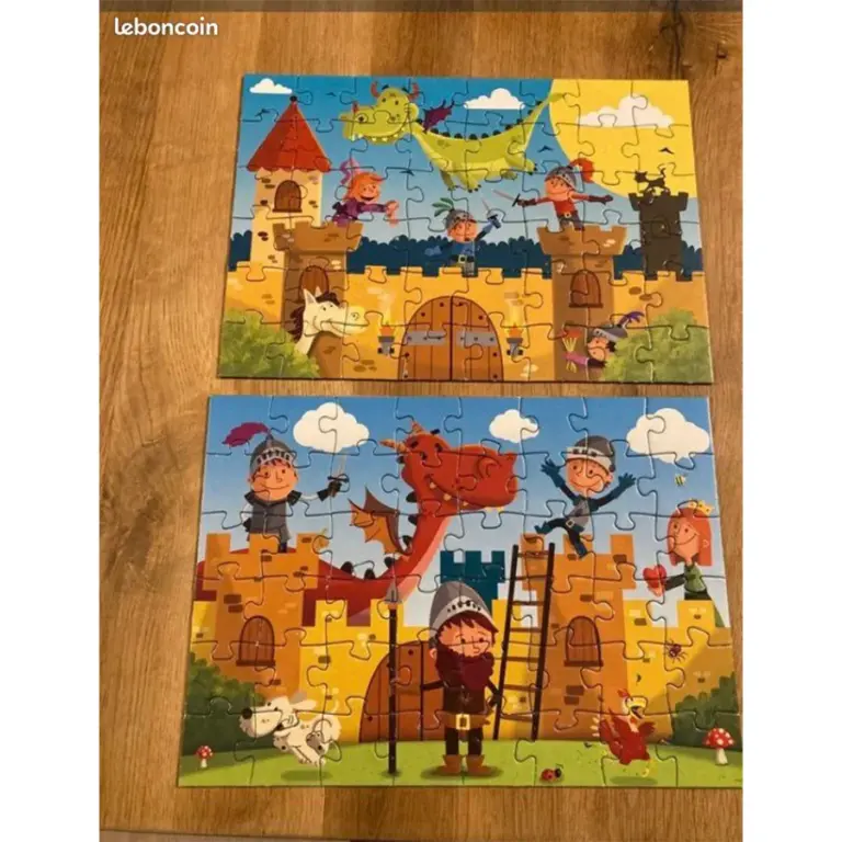Educa Dragons & Knights Puzzle بازل التنين والفرسان