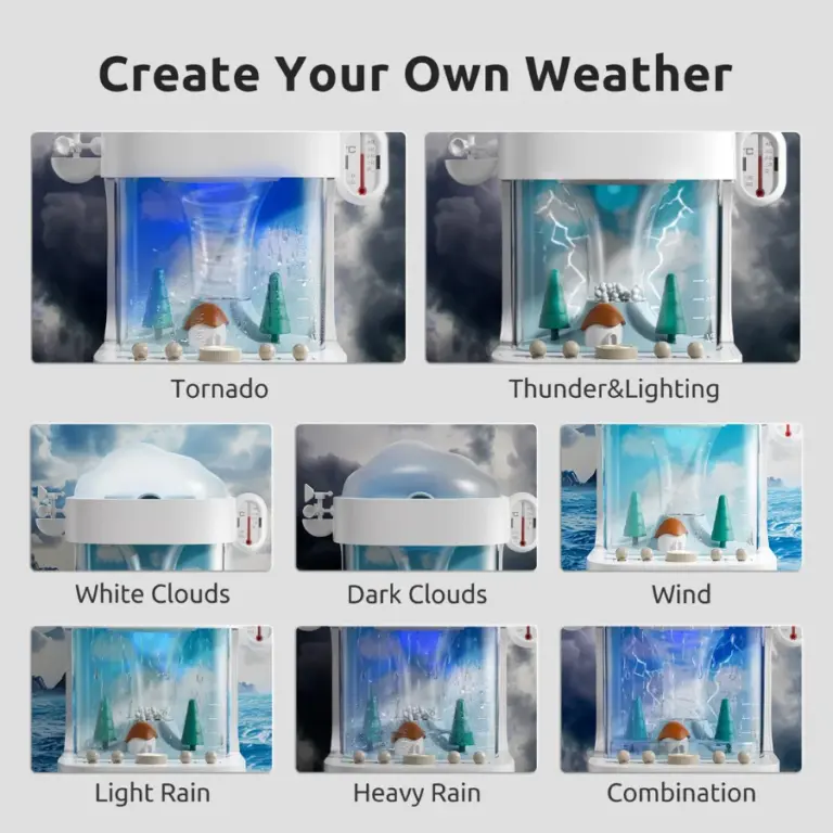 Interactive Weather Station for Kids – Meteorology Lab محطة الطقس التعليمية للأطفال – مختبر الطقس التفاعلي