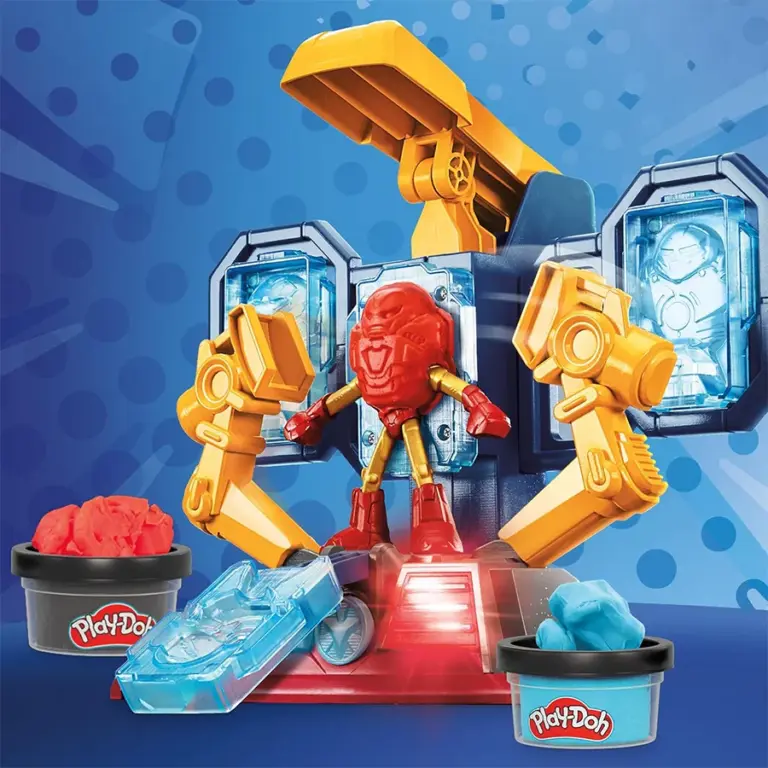 Play-Doh Marvel Iron Man بلاي دوه مارفل آيرون مان