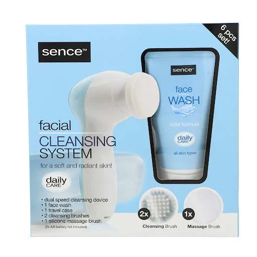 طقم غسول وجه سينس-SENCE FACIAL CLEANSING 6 PCS