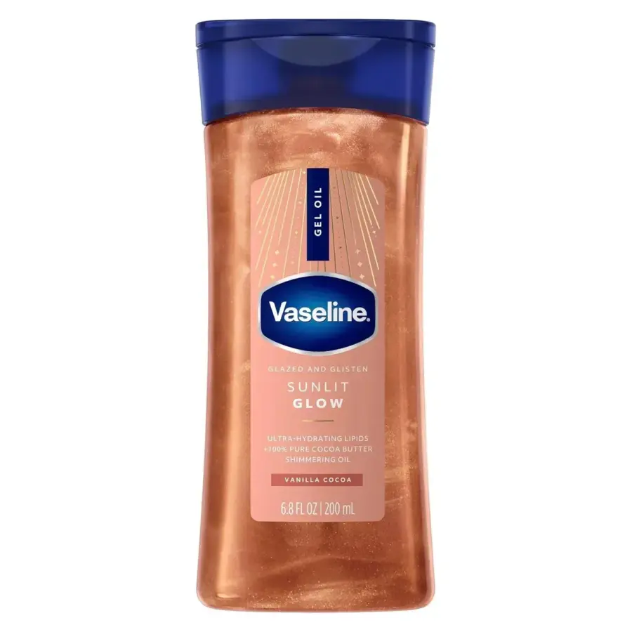 VASELINE SUNLIT GLOW BODY OIL 200ML