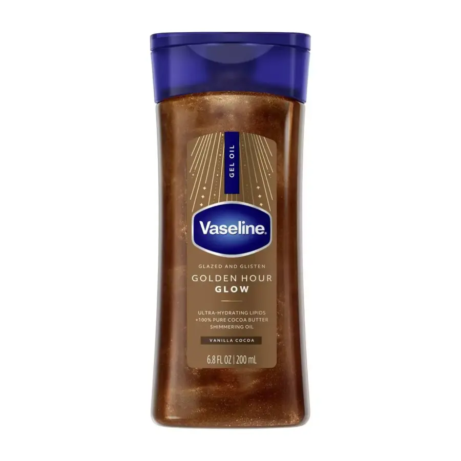 VASELINE GOLDEN HOUR GLOW BODY OIL 200ML