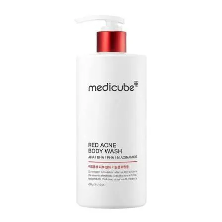 غسول ميدكوب MEDICUBE 400G للحبوب الحمرا