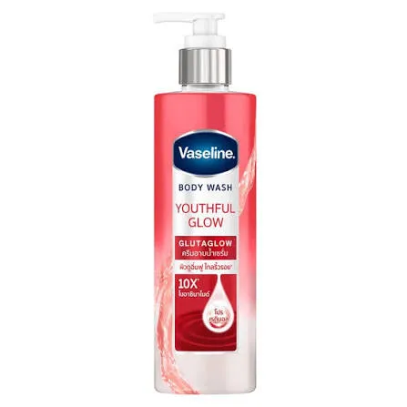 سائل استحمام VASELINE YOUTHFUL GLOW احمر425 مل