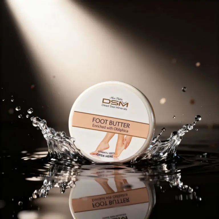 زبدة القدم (Foot Butter) من مجموعة DSM، مصمم ليعكس القيمة العلاجية والفخامة