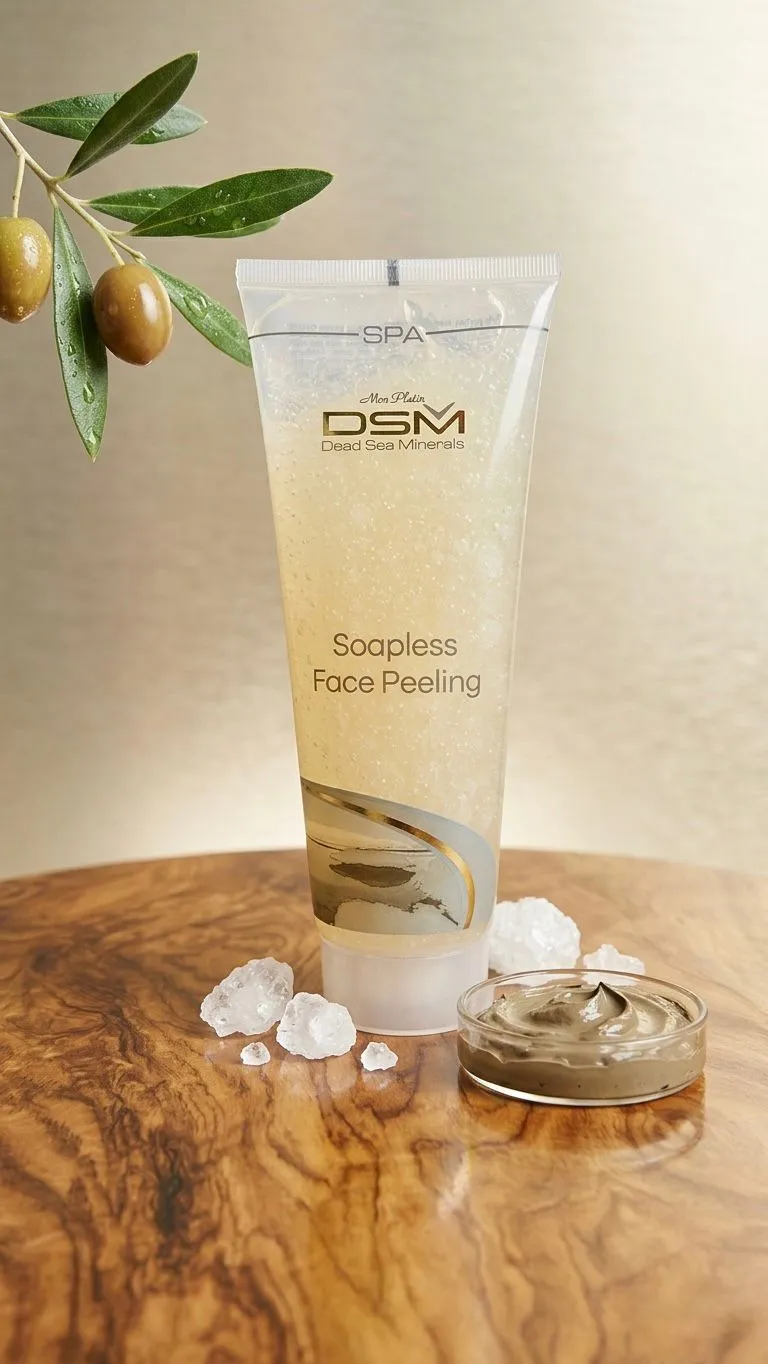مقشر الوجه الخالي من الصابون (Soapless Face Peeling) من مجموعة DSM