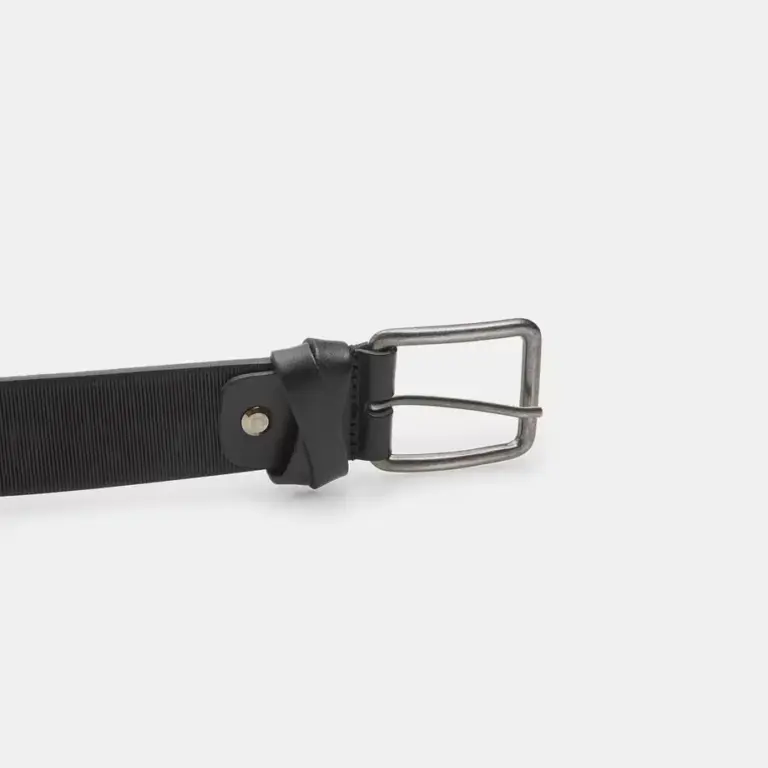Men's leather belt