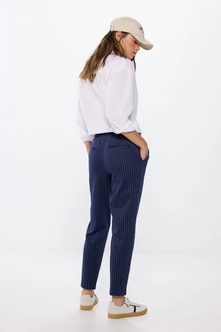 Circular knit jogger pants