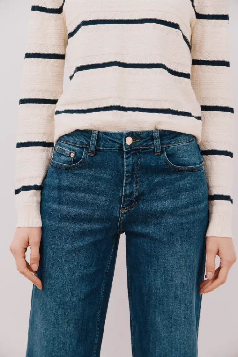 Palazzo crop jeans