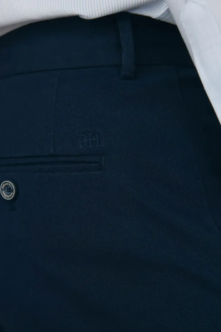 Chino regular fit texture
