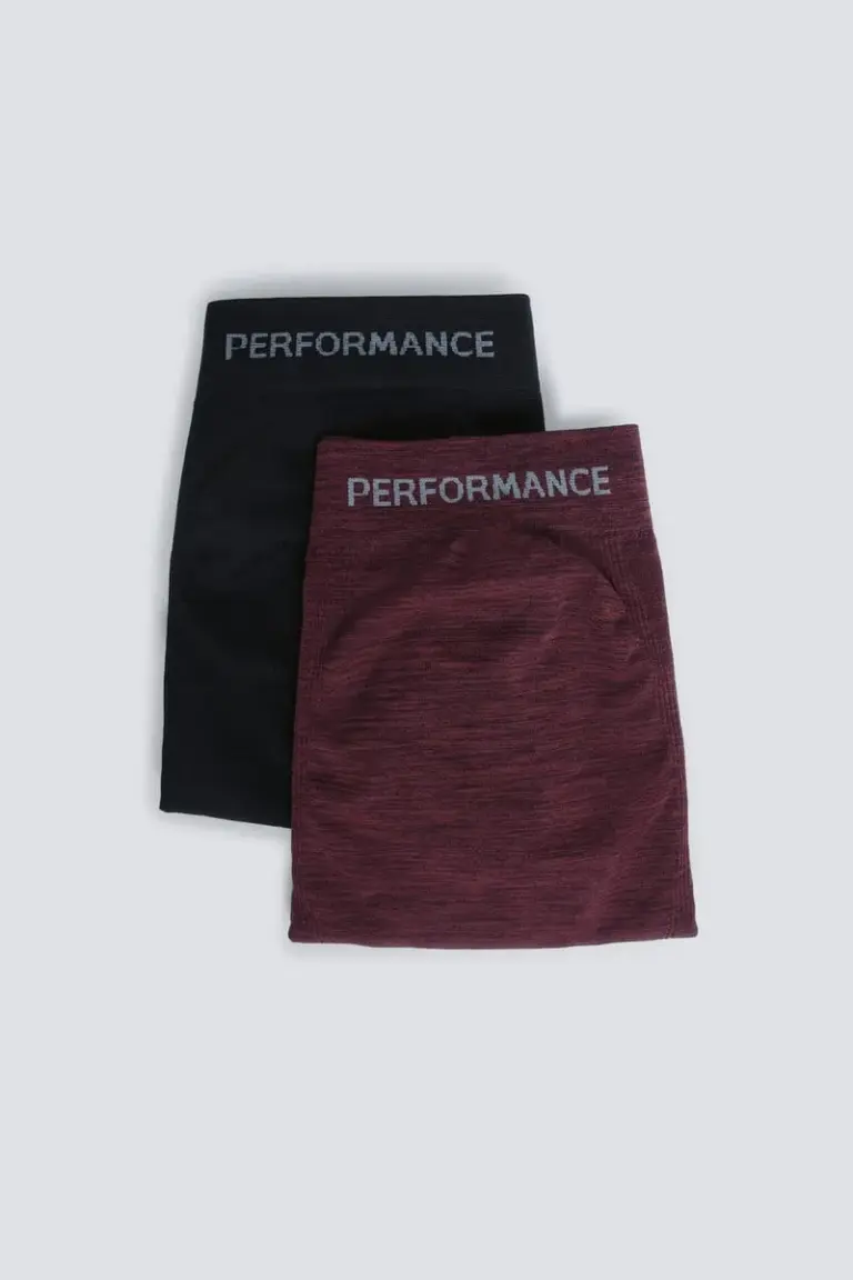 Pack 2 sport seamless boxers