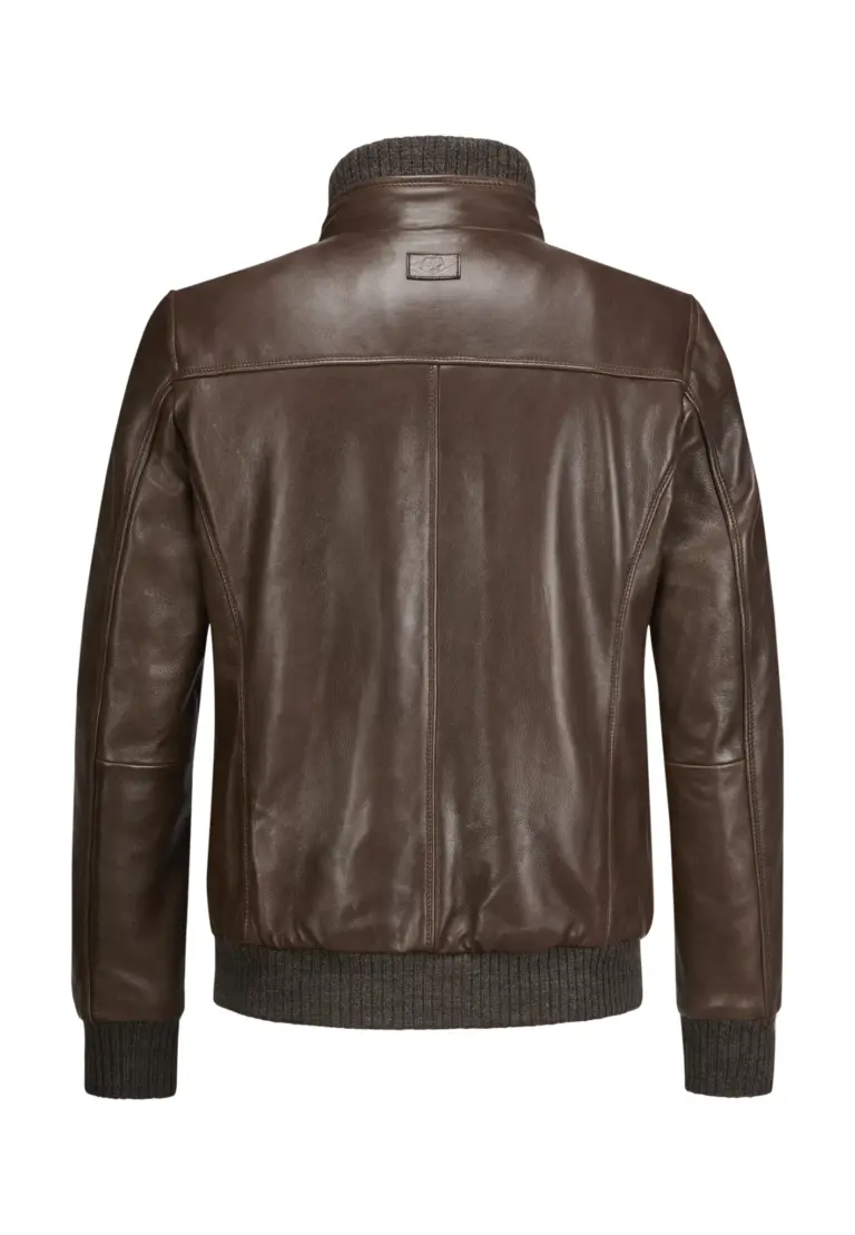 Milestone Premium Leather Bomber