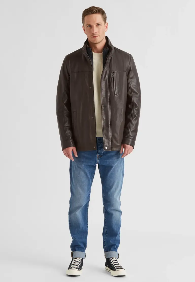 Milestone Heritage Leather Parka