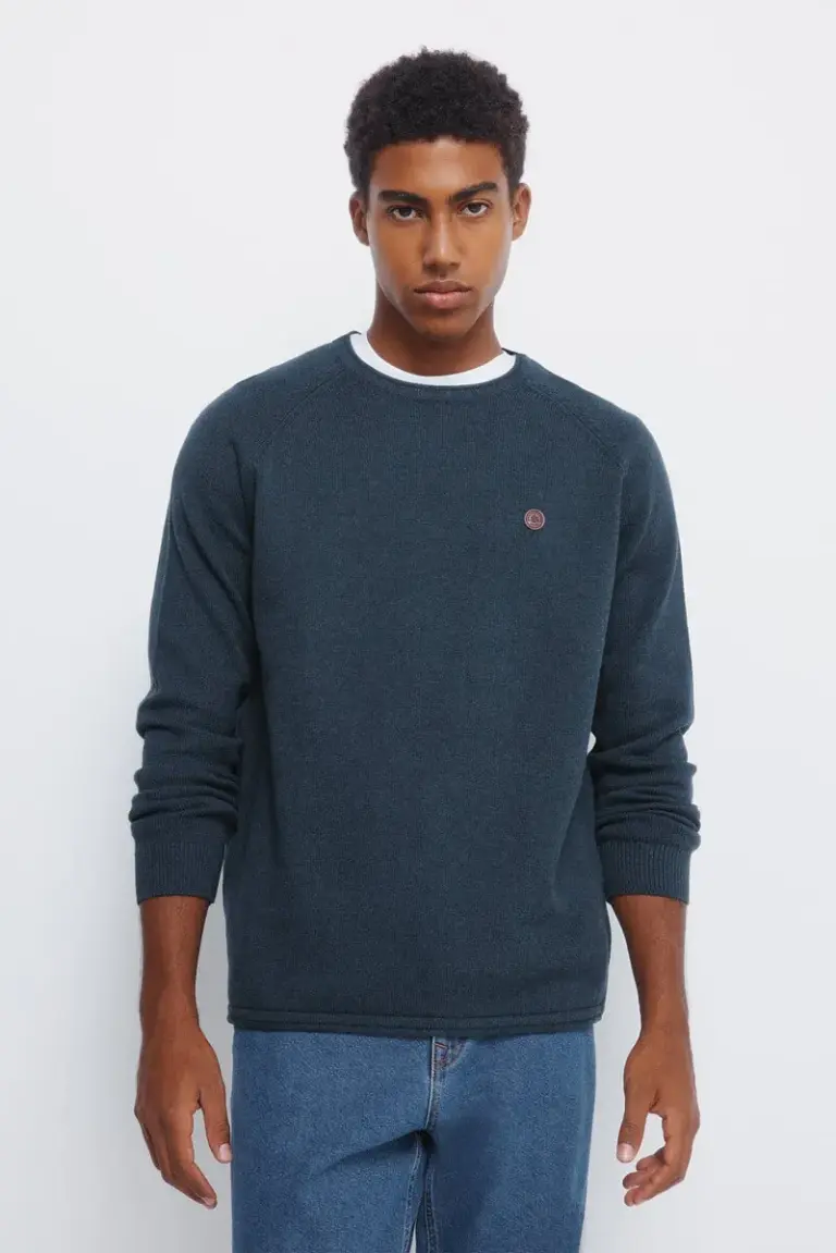 plain roll neck sweater