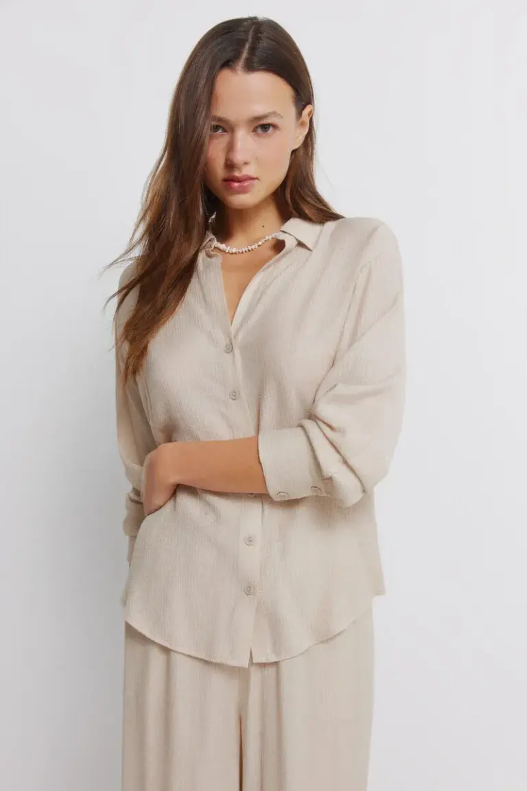Striped Long-Sleeve Shirt