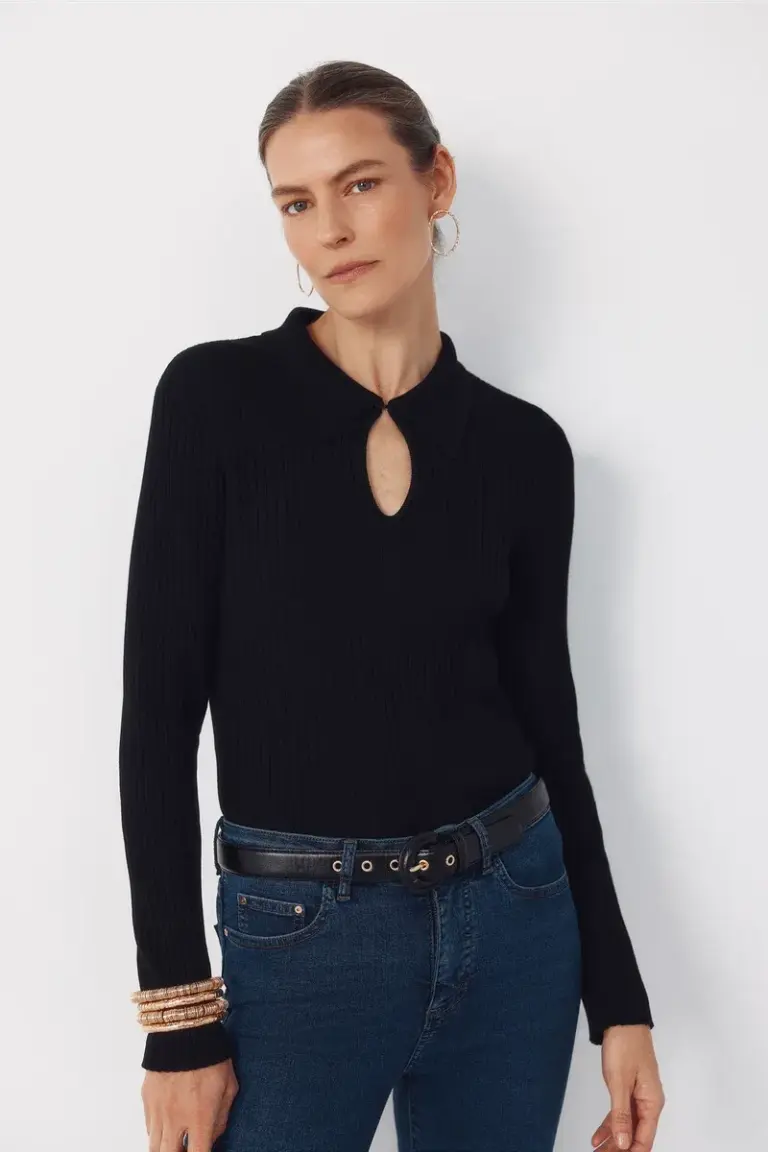 Teardrop polo shirt
