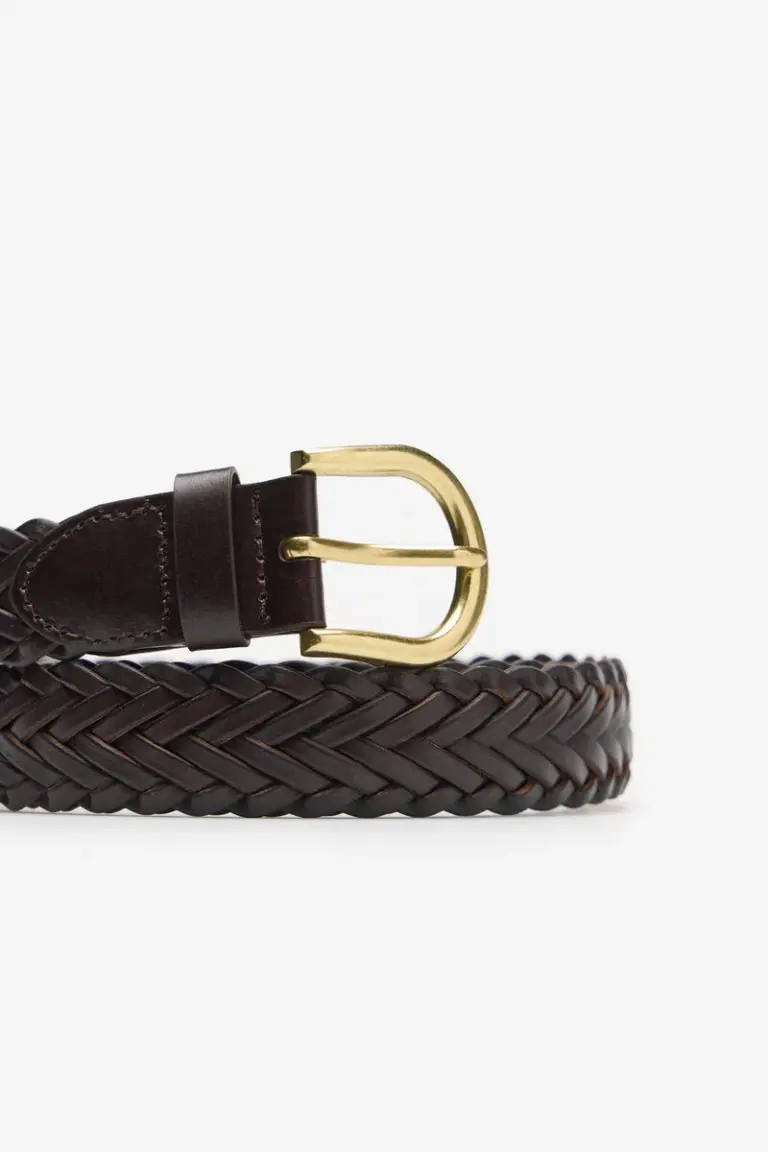 Classic braided belt