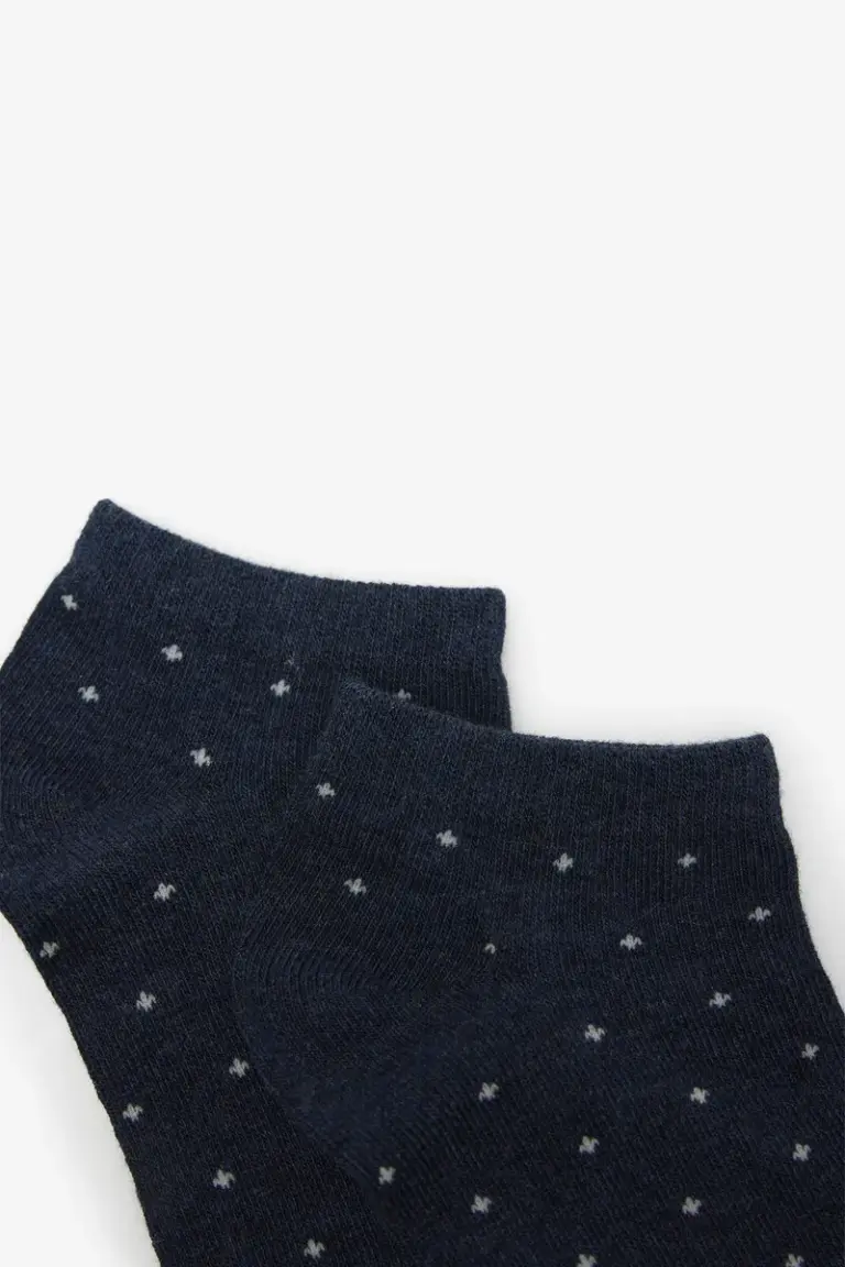 Short polka dot socks