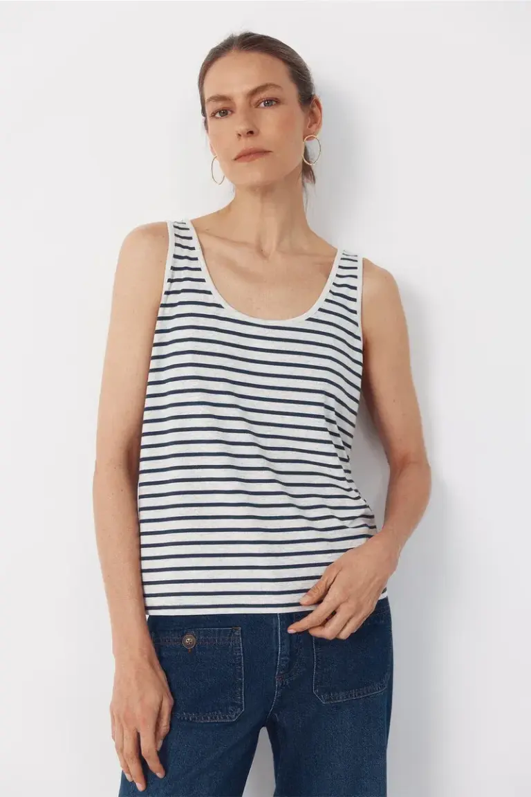 Striped tank top