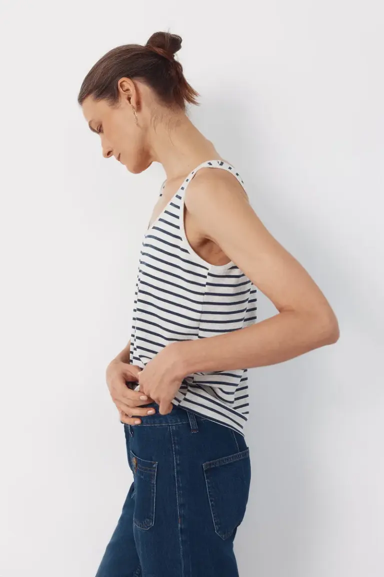 Striped tank top