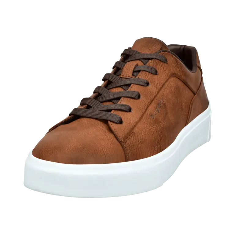 Bugatti Gunter Men’s Cognac Brown Casual Sneakers – 324-AMU01-5000