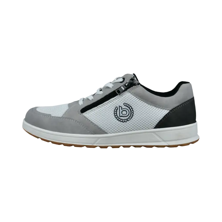 Bugatti Men’s White & Grey Casual Sneakers – 331-AFB05-6955