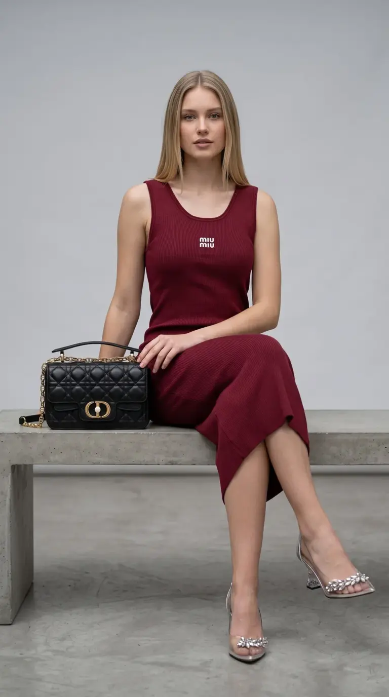 فستان miu miu